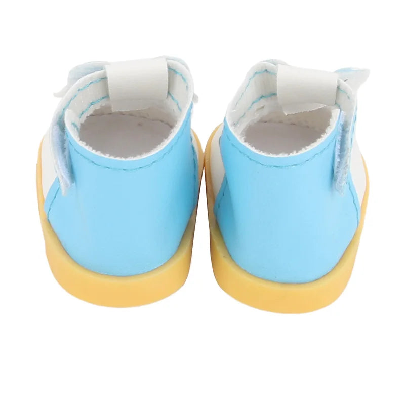 5.5cm Lovely Bow Doll Shoes For 14 Inch American& EXO Doll 1/6 New Mini Shoes Boots Accessories For 32-33 Russia DIY Doll,Nancy