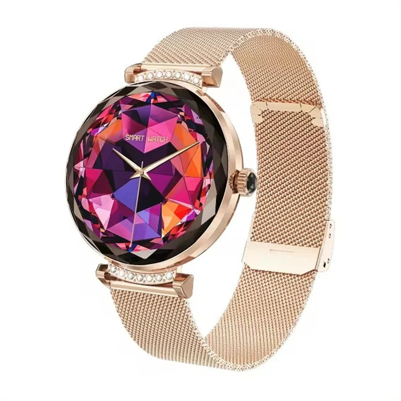 Fashion Ladies Smart Watch NX7 Pro AMOLED Screen Health Monitoring BT Call Female Women Sport Fitness Tracker Smartwatch
