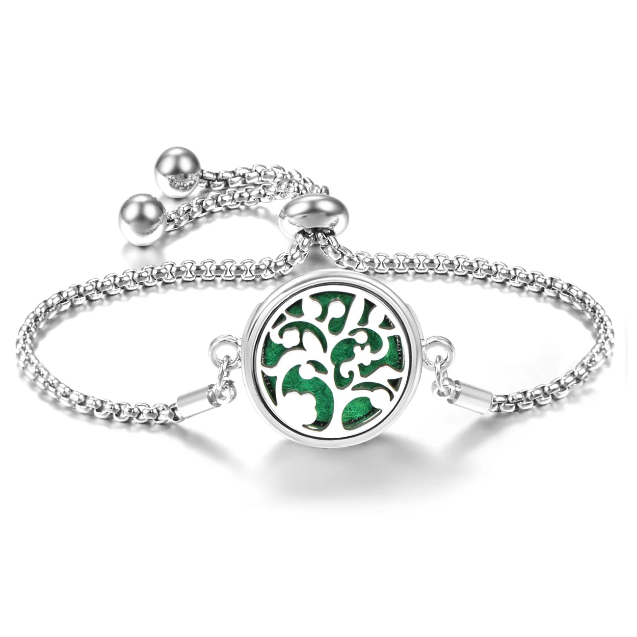 Trendy 20mm Butterfly Insert Pad Aromatherapy Bracelet Stainless Steel Women Essential Oil Diffuser Bangle Support Custom Logo