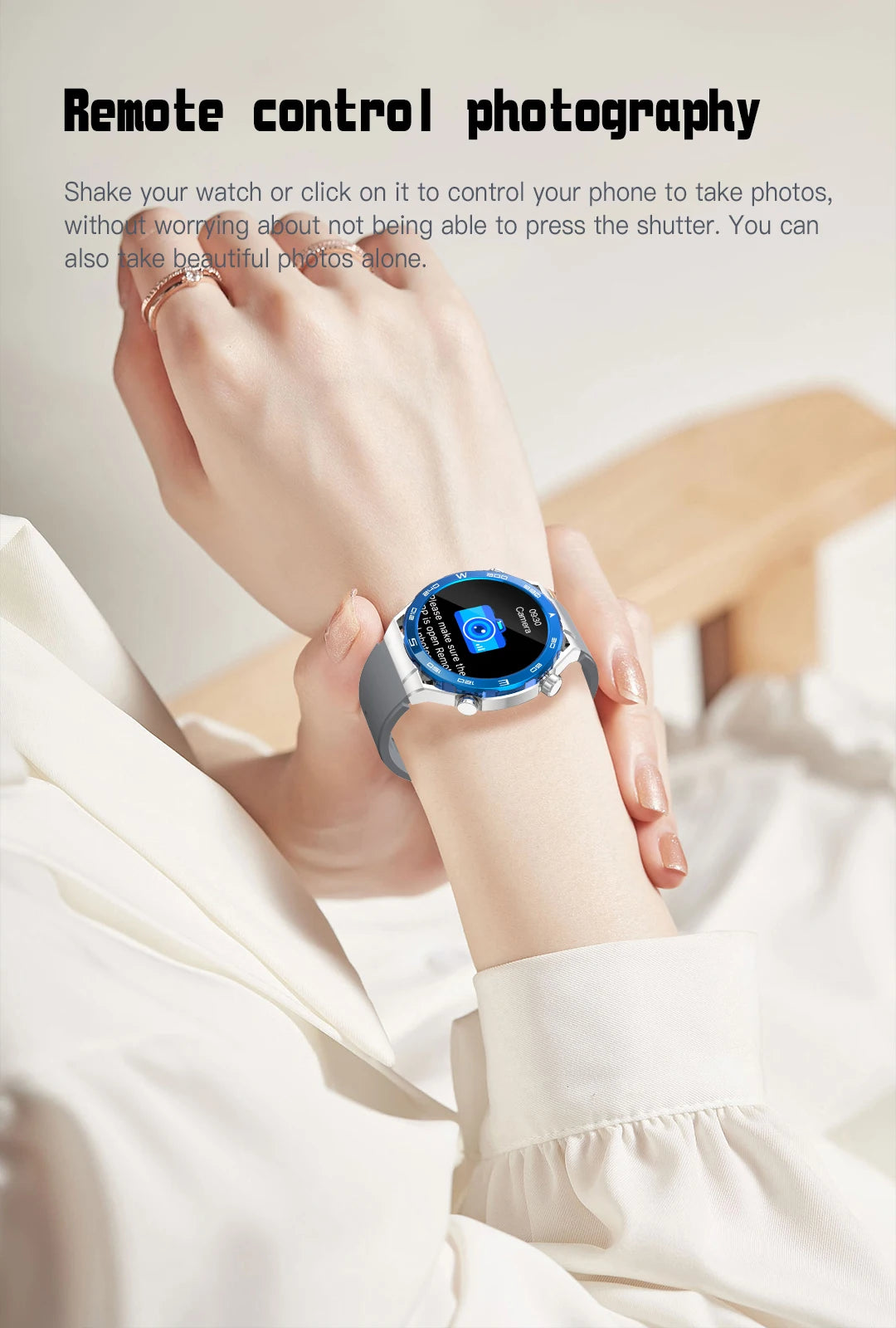 Smart Watch for Men Women Outdoor Activities Fitness Tracker Heart Rate Monitor Calorie Step Counter Sport Watch Music Play
