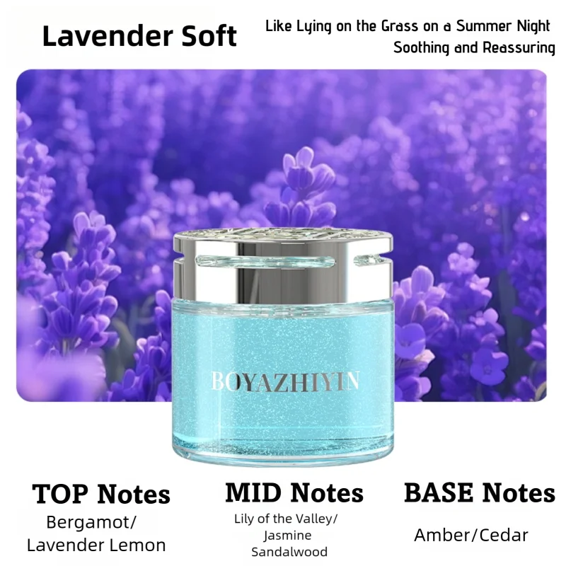 2026 New High-End Car Aromatherapy Air Freshener with Flowing Sand Solid Fragrance New Car Odor Eliminator & Freshener