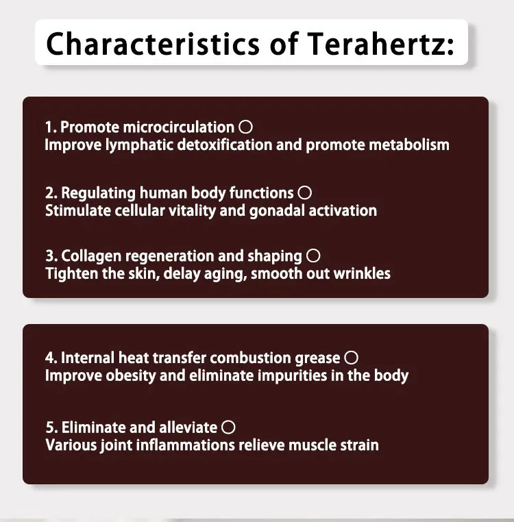 Terahertz P90 plus+ Foot Massager Laser Terahertz Blood Circulation Machine Pain Relief Device for Foot Dampness Dispelling