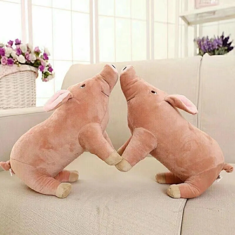 Simulation pig plush toy Internet celebrity old sow doll pet toy creative gift pillow doll doll