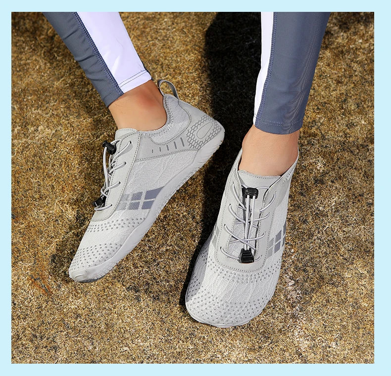 Beach Barefoot Shoes Men Quick-Drying Lightweight Swimming Diving Water Sports Shoes Women Fitness Yoga Upstream Wading Shoes