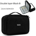 Large Capacity Travel USB Gadget Cable Bag Headphone Storage Box Data Cable Storage Bag Hard Disk Charger Power Bank Organizer