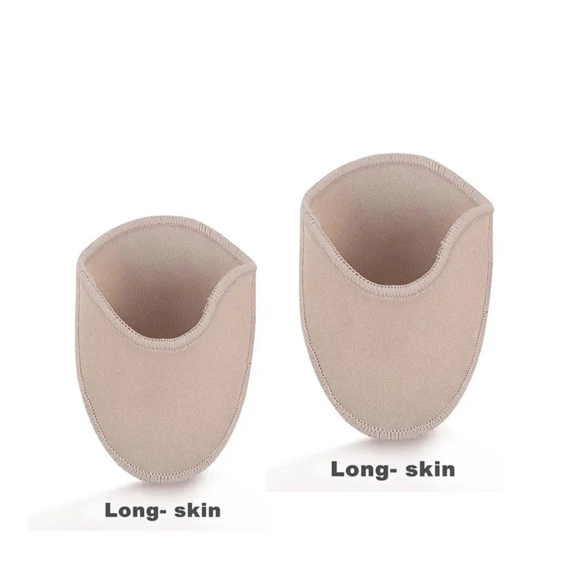 RHBJ 2Pcs=1Pair Elastic Knitted Gel Toe Cover Professional Ballet Pointe Dance Shoe Pads Forefoot Pad Toe Protector Toe Cover
