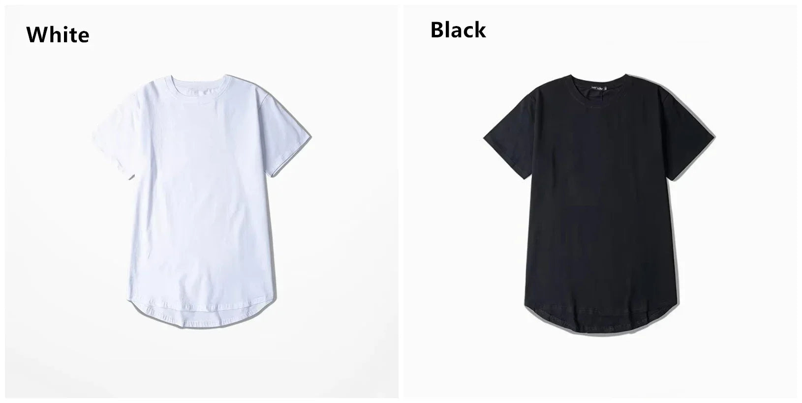 2026 MRMT High Street Arc Hem Mens T Shirt High Quality Cotton Men T-Shirt Lengthened Over Size Man Tops Tees For Male Tshirt