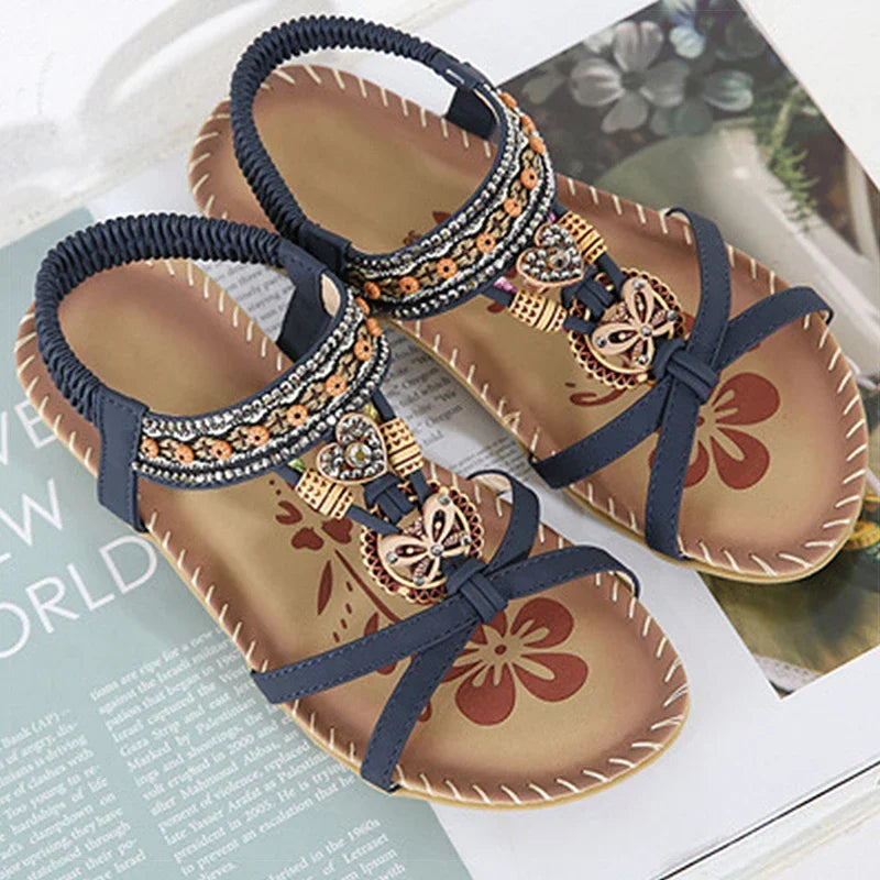2025 New Women's Sandals Summer Sandals for Shoes Woman Colorful Beach Sandalias De Mujer Non-Slip Summer Footwear Women Mujer