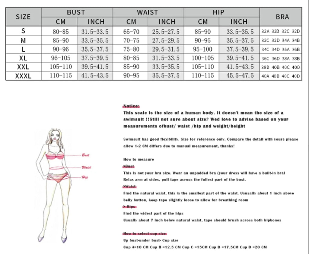 2PC Ruffe Bikini Set Women Swimwear Push Up Swimsuit Bottom Print Brazilian Biquini Bathing Suit Swim Wear Beach