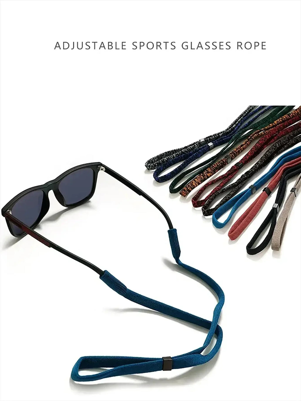Non-Slip Glasses Rope Unisex Women Men's Outdoor Sports Chain Neck Holder Eyeglasses Ropes Elastic Sunglasses Holder Accessories