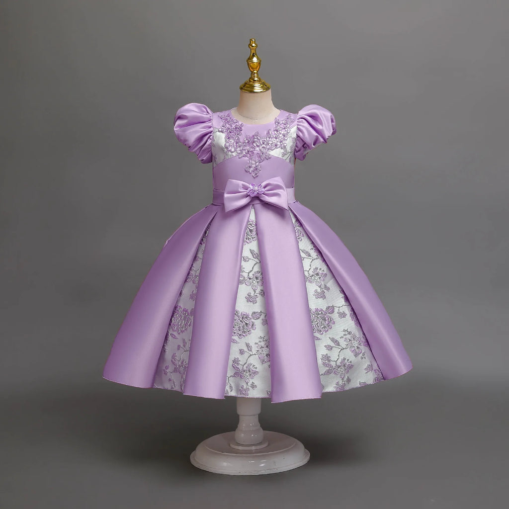Flower Girl Elegant Dress Children Party Dresses Kids' Princess Clothes Ceremony 3 to 10 Years