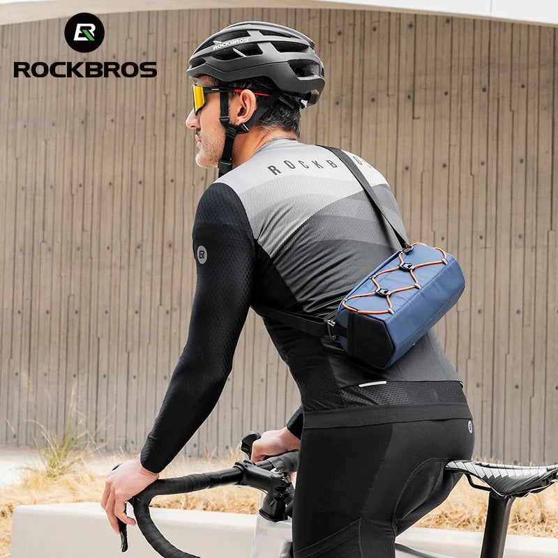 ROCKBROS Spring Summer Cycling Jersey Long Sleeves Lightweight High Elastic Breathable Fast Dry Shirt Men MTB Cycling Clothing