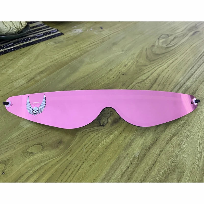 Licensed Vintage Bret Hart Hitman Hart Wrap Around Shades Sunglasses  New Motorcycle glasses