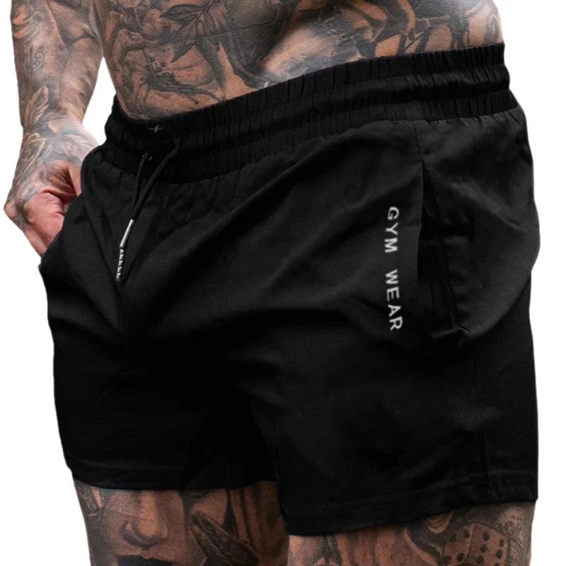 Summer Men Casual Gym Shorts Quick Dry Running Shorts Man Fitness Basketball Shorts Training Sport Beach Shorts Man Clothing 3XL