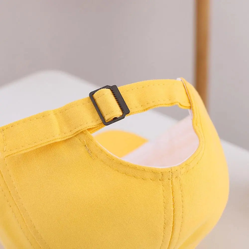 Children's Hats Spring Autumn Boys Girls Duckbill Hats Casual Baby Caps Fashion Cute MOM+DAD=ME Embroidery Sun Hats