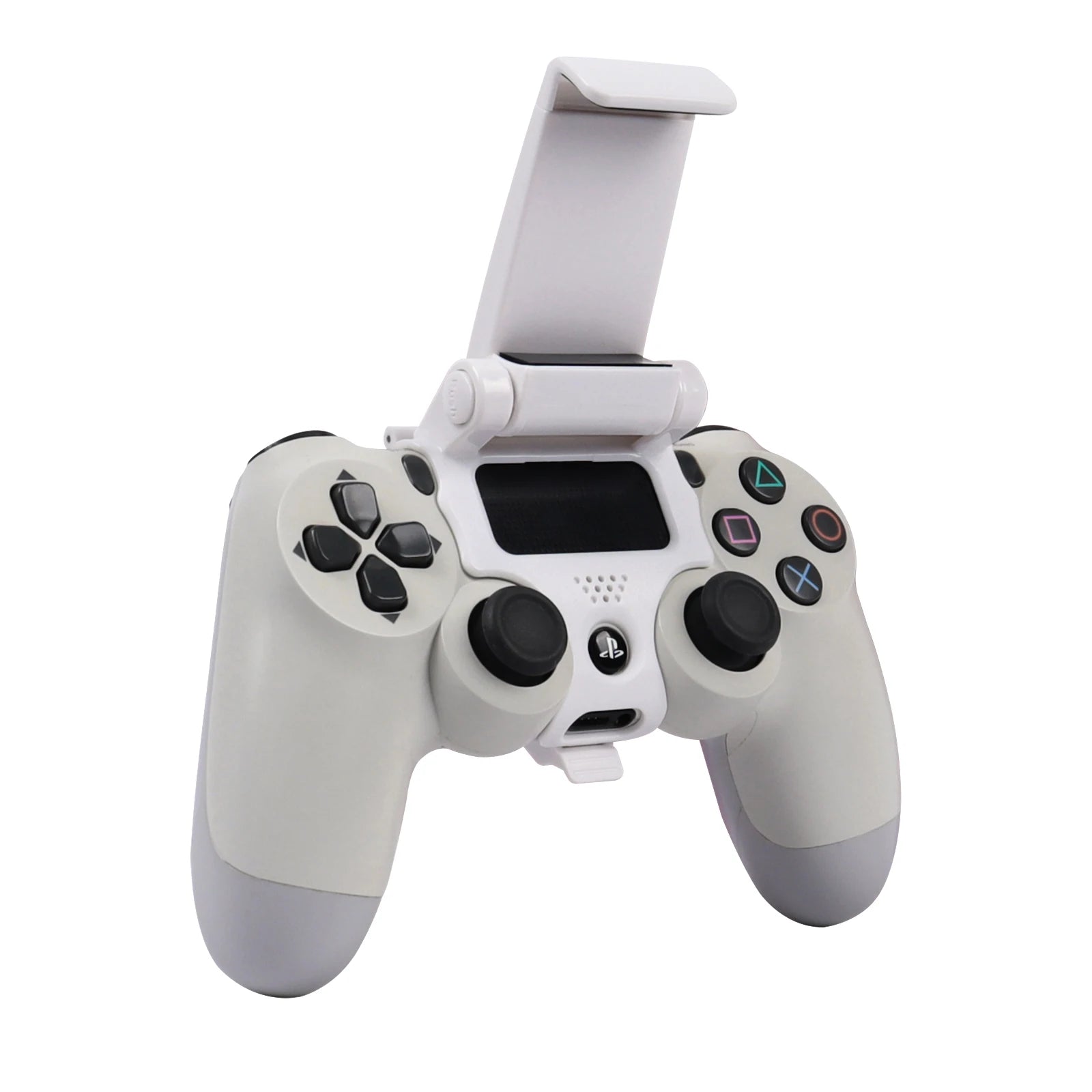 Black Adjustable Gamepad Mount Bracket For PS4 SLIM PRO Joystick Foldable Mobile Phone Stand Clip For PS4 Controller Grip Holder