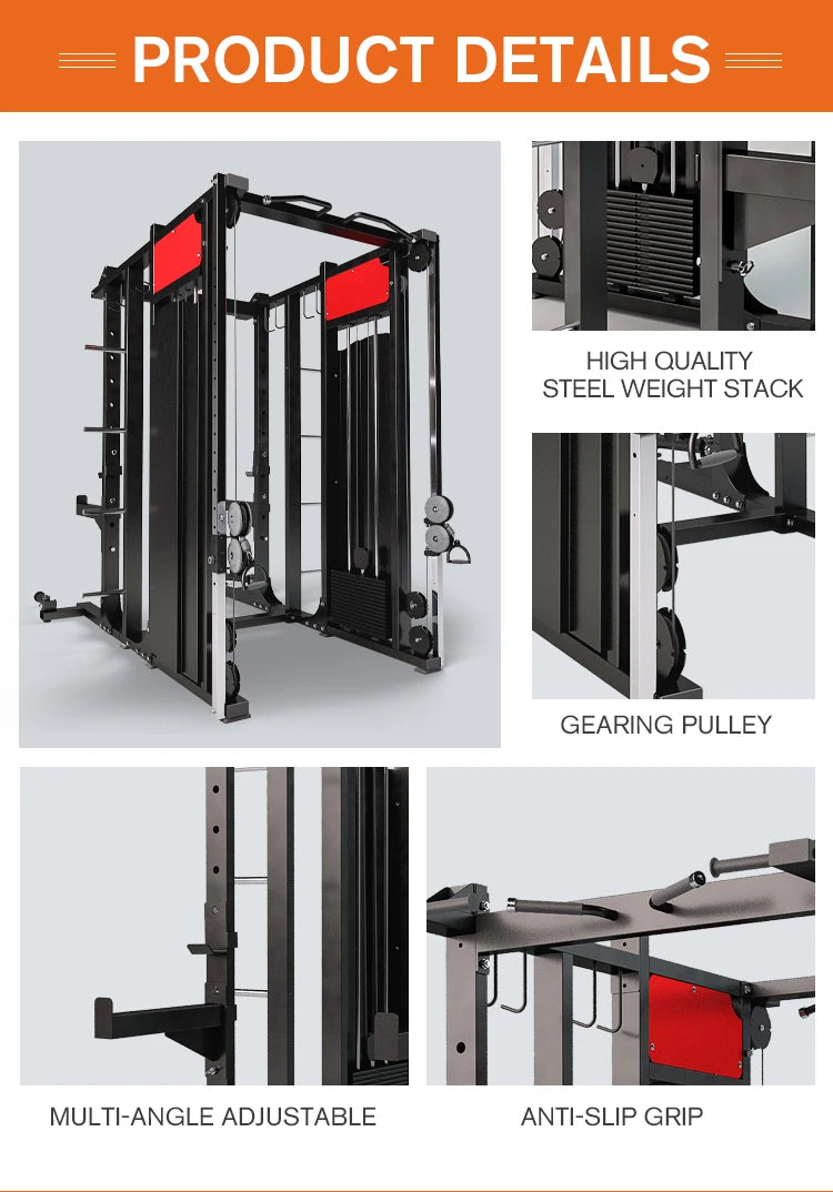 Hot Sale Gym Machine Multifunction Trainer Fitness Equipment