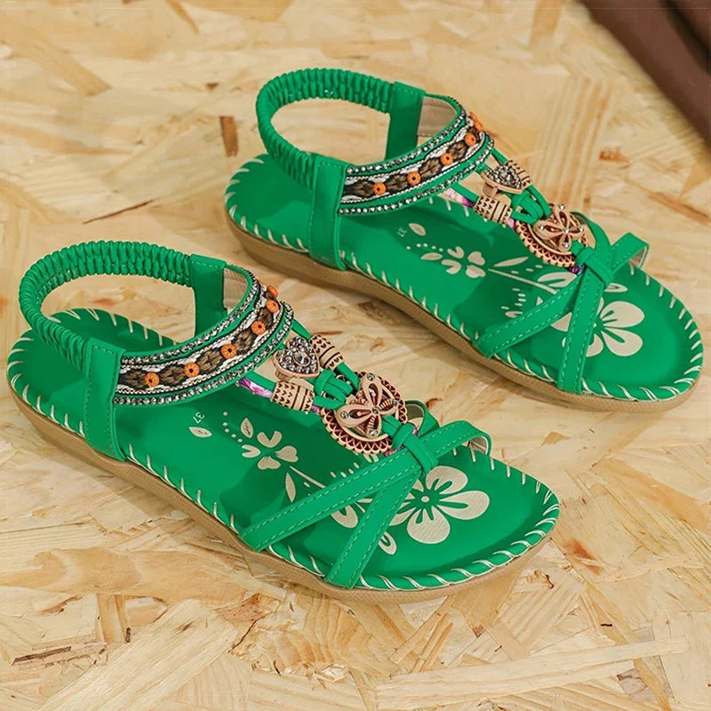 2025 New Women's Sandals Summer Sandals for Shoes Woman Colorful Beach Sandalias De Mujer Non-Slip Summer Footwear Women Mujer