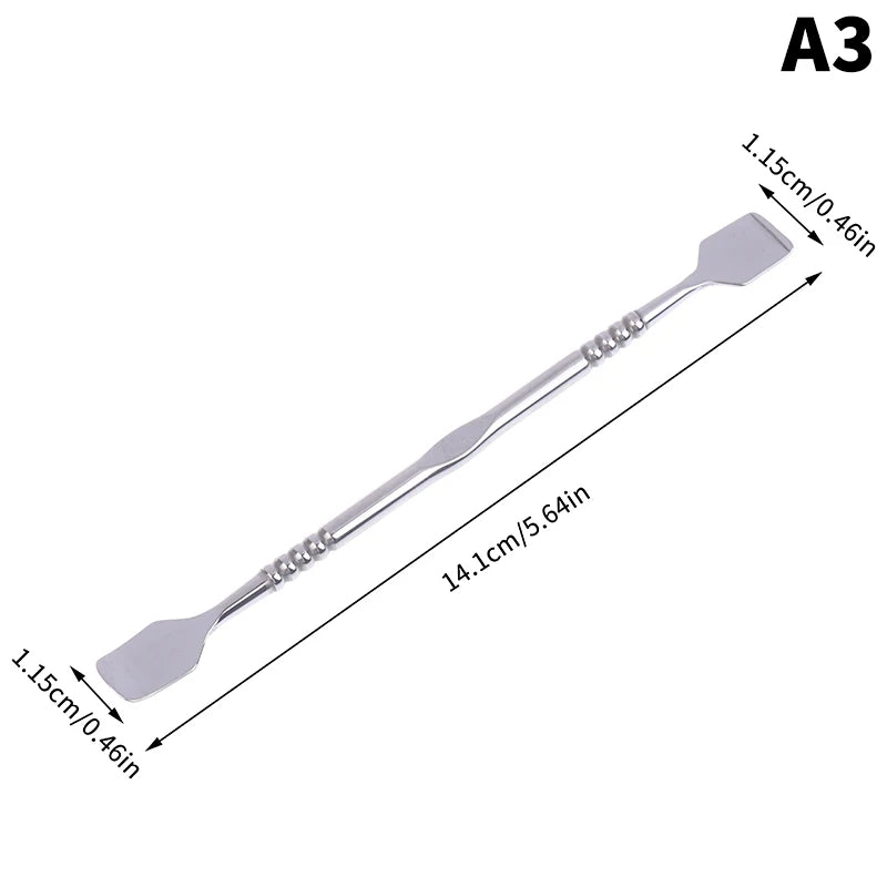 Double Head Stainless Steel Blackhead Scraper Beauty Tool For Facial Pore Cleaning Comedone Whitehead Popping Blemish Extractor