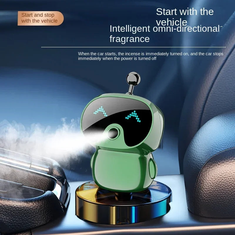 New Car Fragrance Robot Intelligent Aromatherapy Machine Car Perfume Seat High-end Air Purification Aromatherapy Deodorant