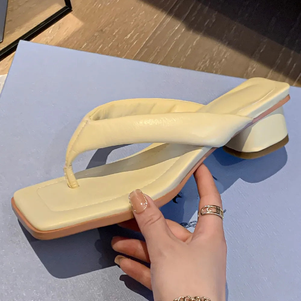 Women's flip-dlop slides sheepskin soft comfortable casual female outdoor beach holidays sandals summer shoes for women slippers