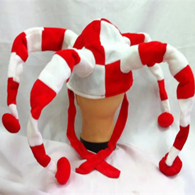 Soccer Carnival Soccer Hat Clown Cap Football Fans Cheer Props for Sports Competition Bar Supplies