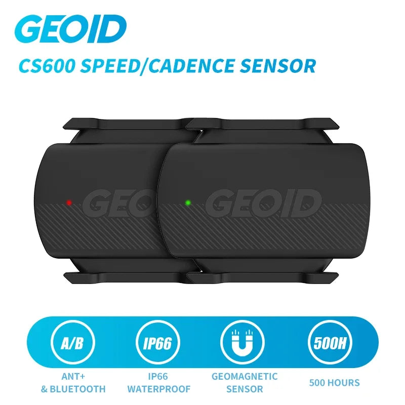 GEOID CS600 Speed Cadence Sensor Wireless GPS Computer ANT Bluetooth Dual Protocol Sensor For Garmin Wahoo Bryton
