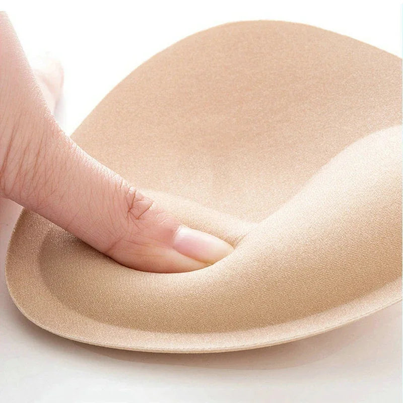 1Pair Woman Swimsuit Pads Sponge Foam Push up Enhancer Chest Cup Breast Swimwear Inserts Triangle Bra Pad