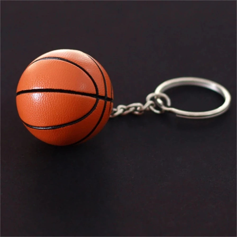 Volleyball Car Accessories Car Pendant Soccer Fun Keychains Key Ring Ball KeyChain Key Holder Bag Pendant
