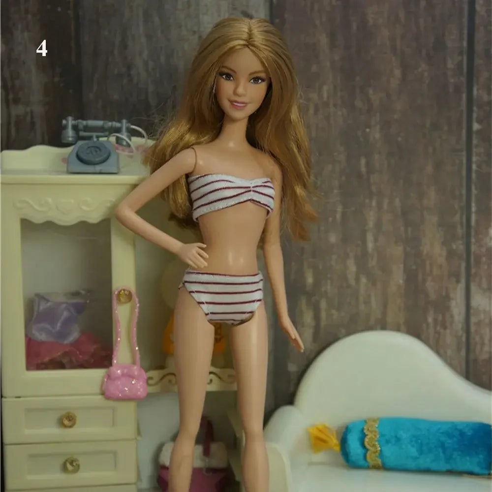 20Styles Doll Swimsuit For 30cm Doll Swimming Clothes 1/6 Male/Female Doll Clothes Short Pants Daily Casual Pants Doll Accessory