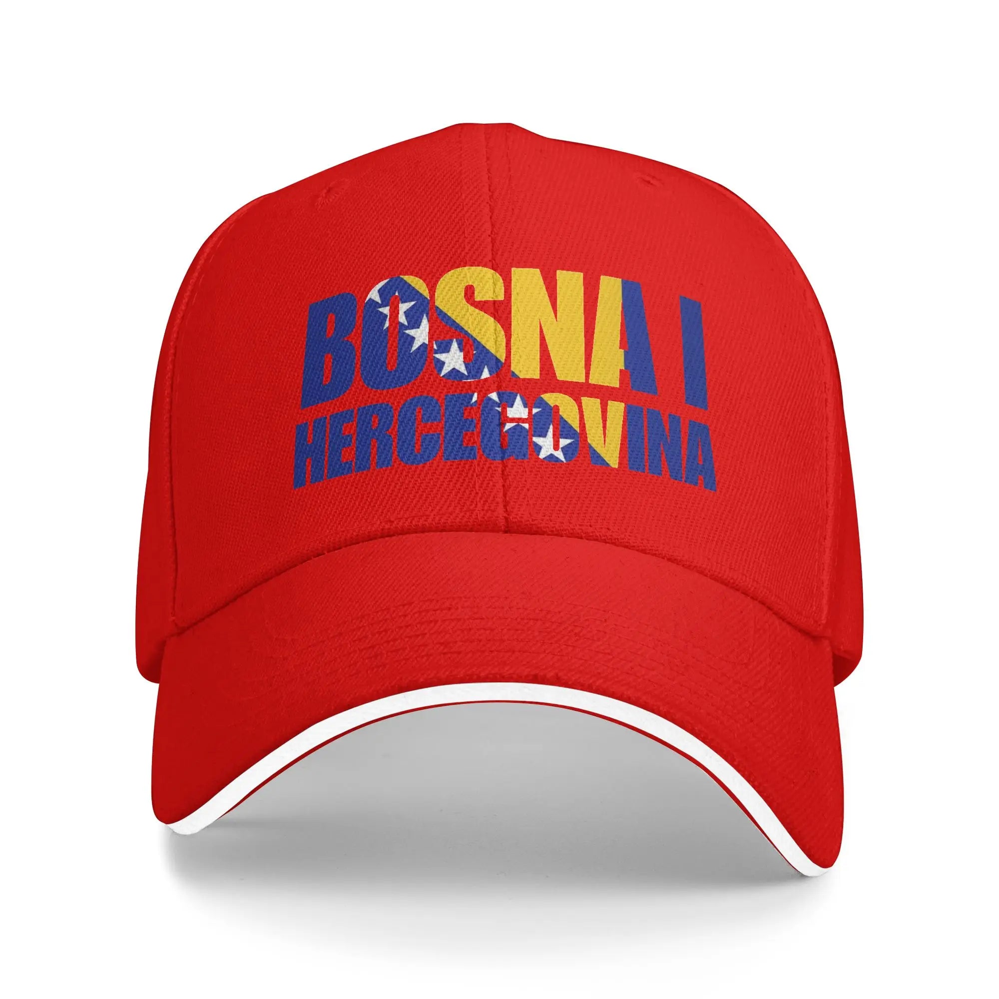 Unisex Bosnia and Herzegovina Flag Outdoor Hat  Trucker Cap Casual Baseball Cap Sports Hats