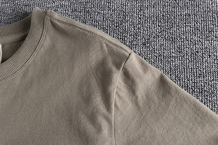 Summer new wash matte comfortable short sleeve t-shirt men's rhinoceros Vintage Print versatile youth fashion casual half sleeve