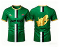 South Africa Football T Shirts Summer Fashion Short Sleeve South Africa Flag 3D Printed T-shirts Casual O Neck Loose Mens Tees