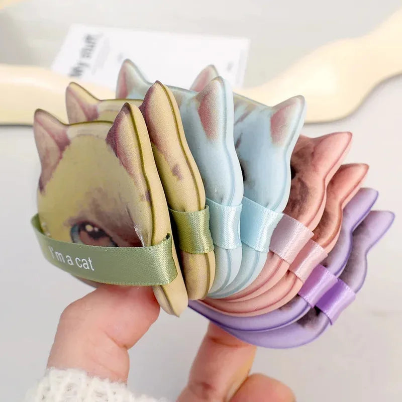 Cute Cat Paw Shaped Makeup Puff, Dual-use for Dry and Wet, Foundation Concealer Sponge, Fine Makeup Tool