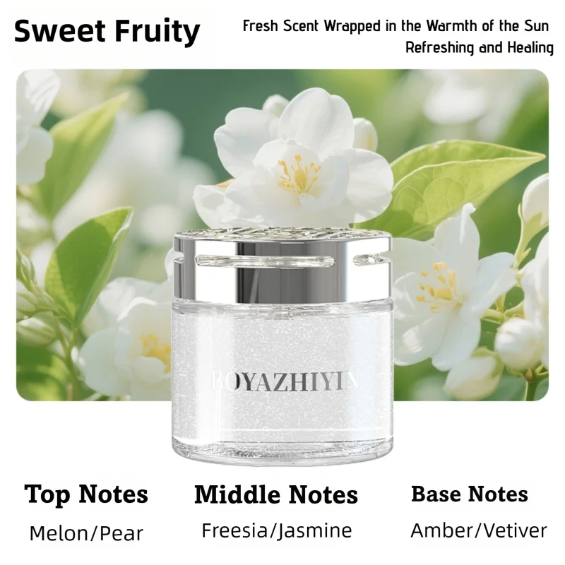 2026 New High-End Car Aromatherapy Air Freshener with Flowing Sand Solid Fragrance New Car Odor Eliminator & Freshener