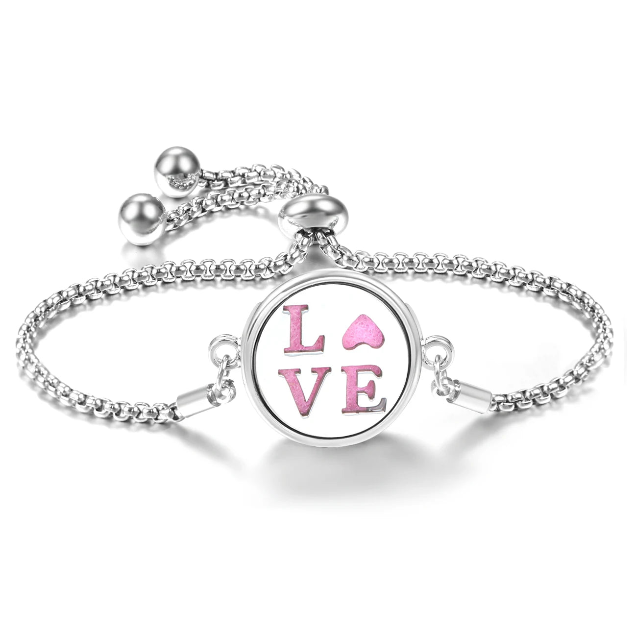 Trendy 20mm Butterfly Insert Pad Aromatherapy Bracelet Stainless Steel Women Essential Oil Diffuser Bangle Support Custom Logo