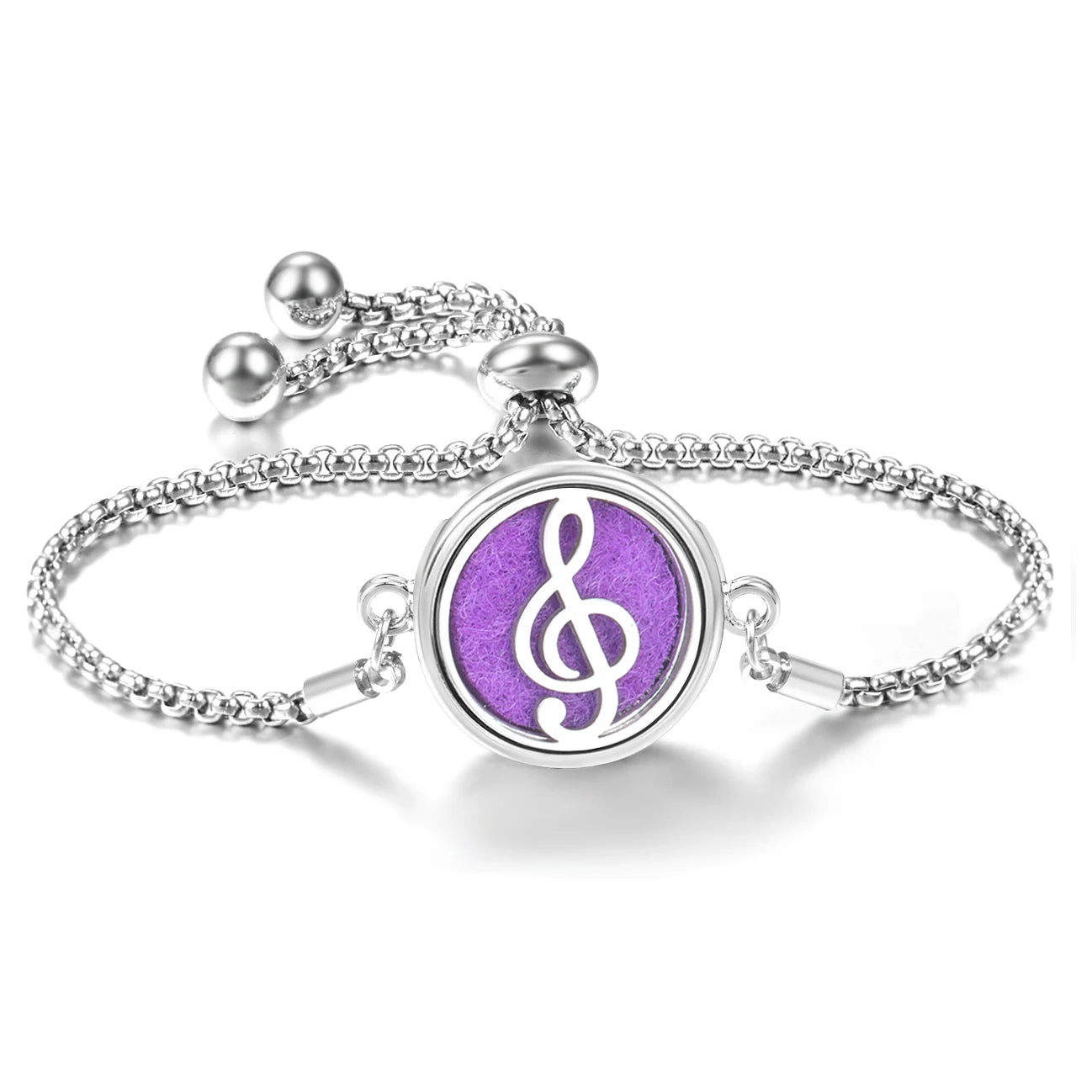 Trendy 20mm Butterfly Insert Pad Aromatherapy Bracelet Stainless Steel Women Essential Oil Diffuser Bangle Support Custom Logo