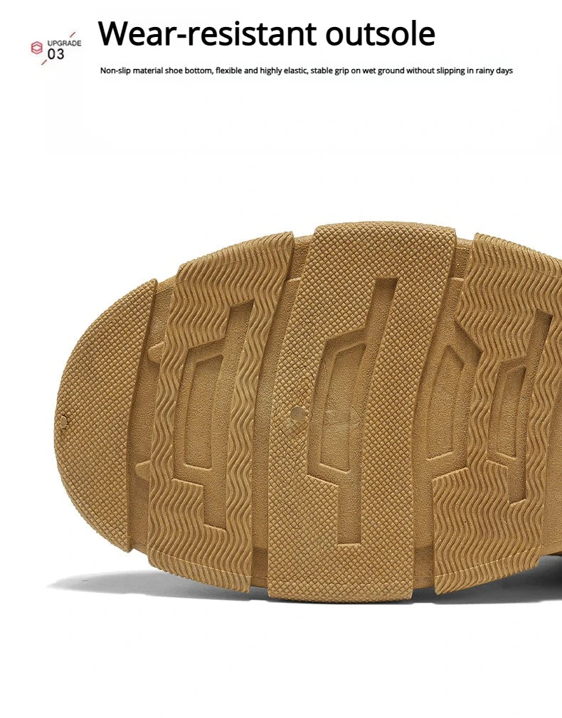 Hiking Shoes Sporty Simple Comfortable Men's Spring New Breathable Anti Slip Wear Breathable Fashionable Trendy Board Shoes