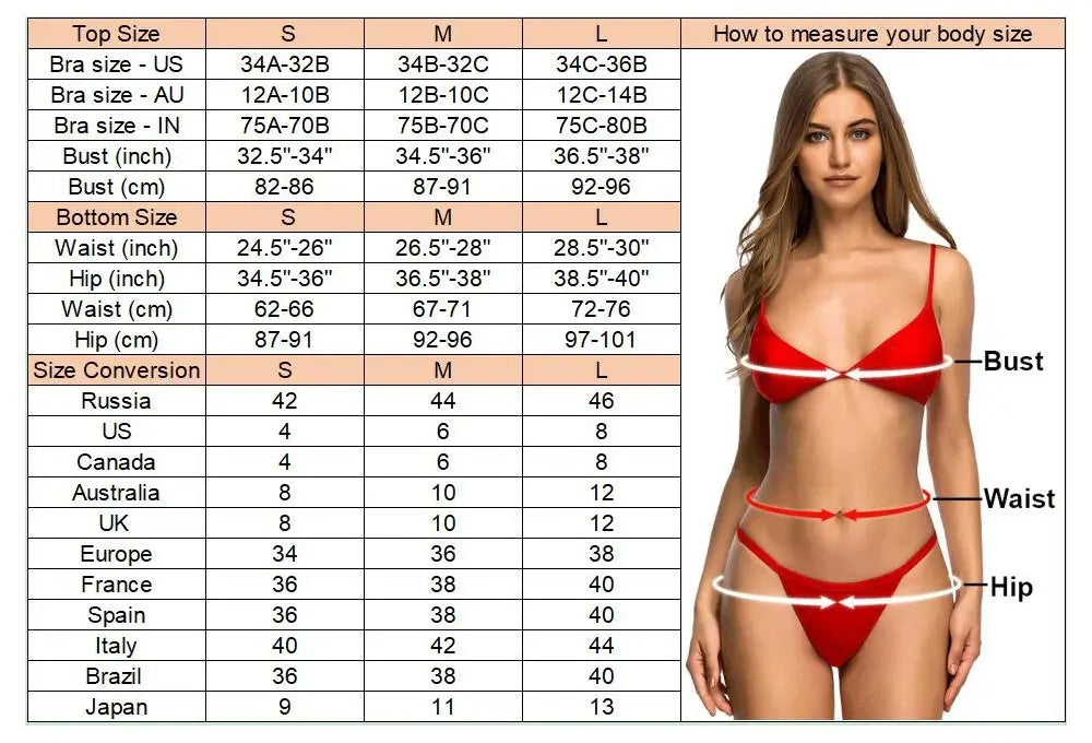 XS - L Sexy Leopard Brazilian Bikini Swimsuit Female Swimwear Women Two-pieces Bikini set Bather Bathing Suit Swim Wear V1149