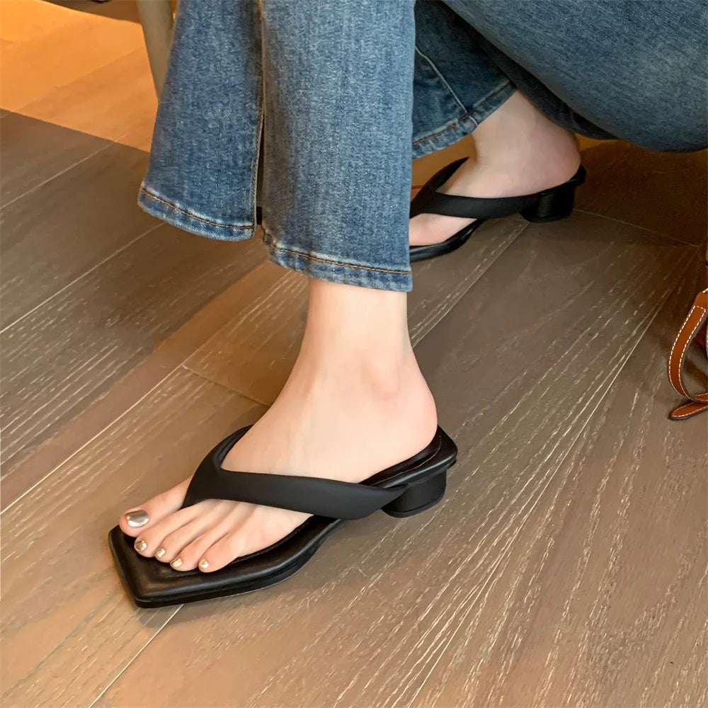 Women's flip-dlop slides sheepskin soft comfortable casual female outdoor beach holidays sandals summer shoes for women slippers
