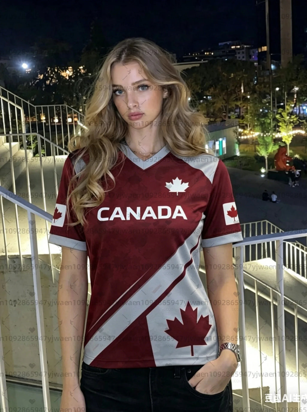 26 Summer Men's&Women's Canada Soccer Jersey Gift For Lovers Tee Fan Gift Plus Size Fashion Street Top soccer fans T-shirt