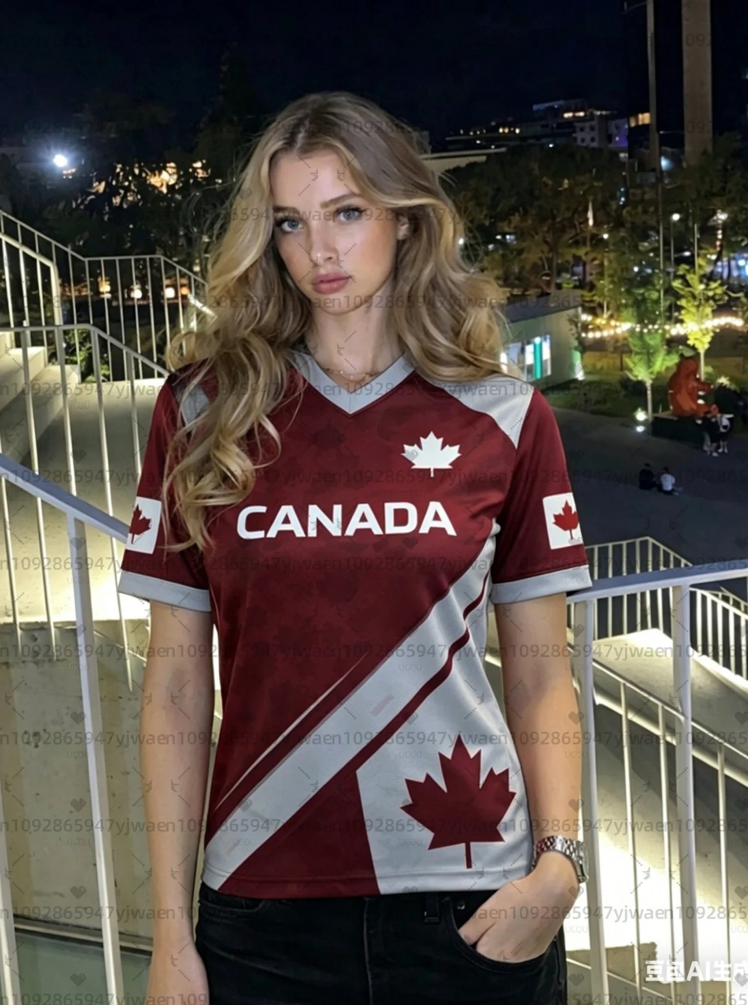 26 Summer Men's&Women's Canada Soccer Jersey Gift For Lovers Tee Fan Gift Plus Size Fashion Street Top soccer fans T-shirt