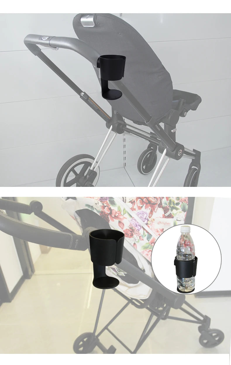 Stroller Cup Holder For Cybex Priam Mios Balios S Eezy Gazelle S Beezy Melio With Mobile Drink Holder Baby Buggy Accessories