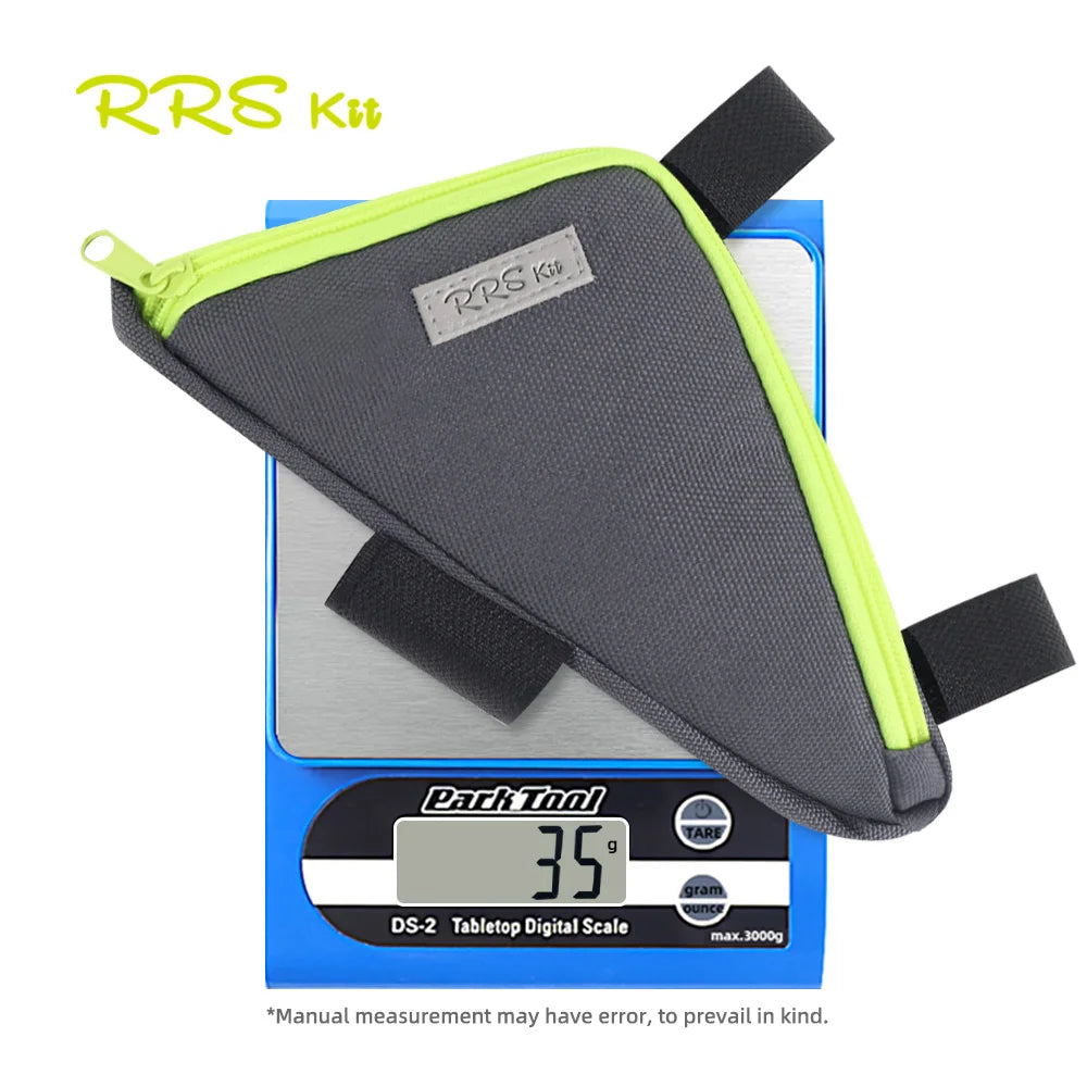 Rrskit Bicycle Triangle Bilateral Storage Bag Suitable For Brompton Bike Lightweight Triangle Multi Directional Storage Kit