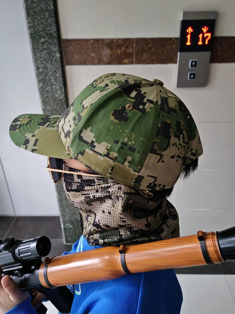 Outdoor Sunscreen Baseball Cap And Scarf