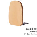 Household Office Shelf Book Stand Wood Desktop Organizer Desktop Office Home Bookends Book Ends Stand Holder Office Supplies