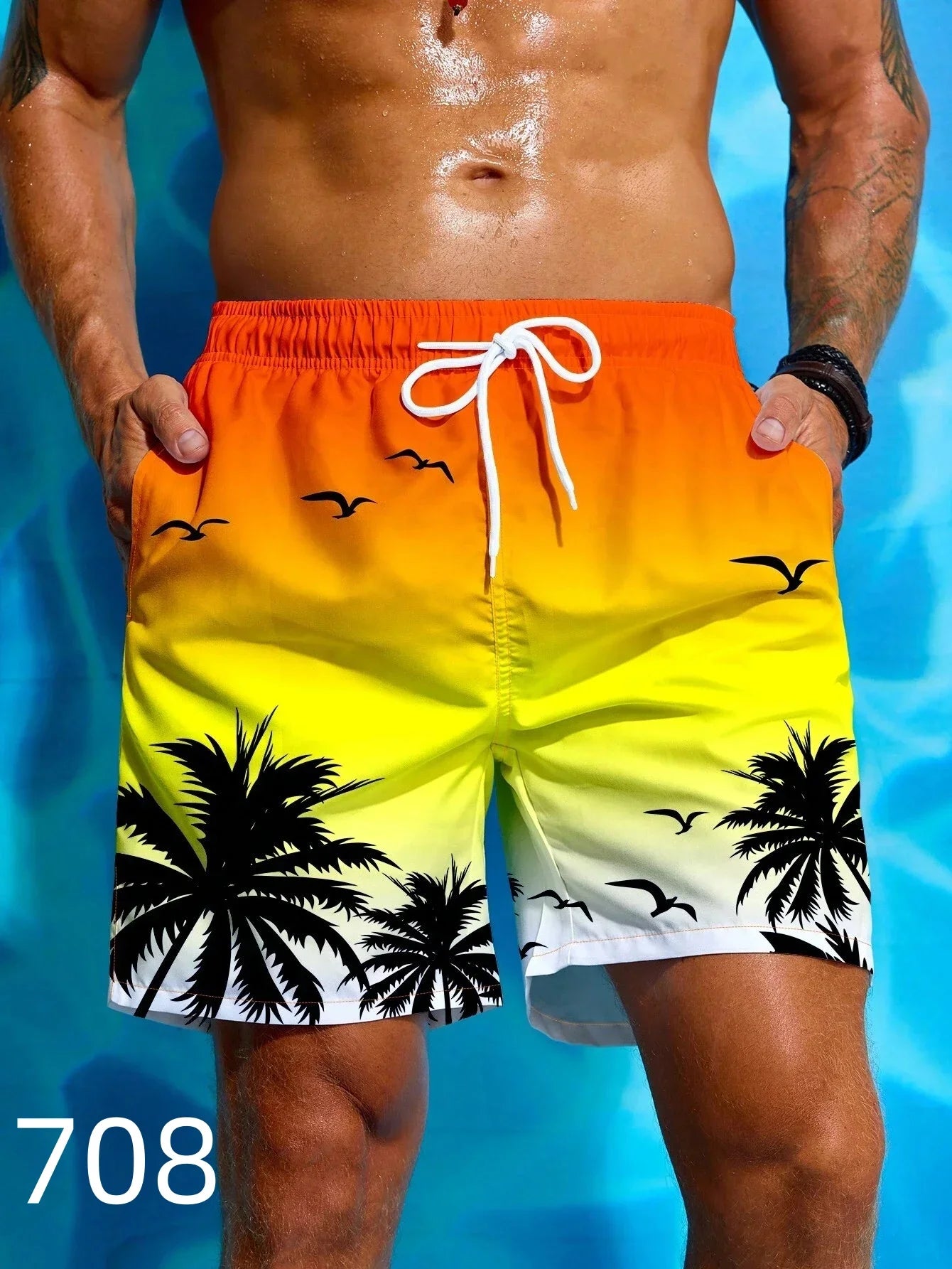 2025 NEW Fitness sports Shorts Man Summer Gyms Workout Male Breathable Mesh shorts Quick Dry Beach Short Pants men Sportswear ﻿