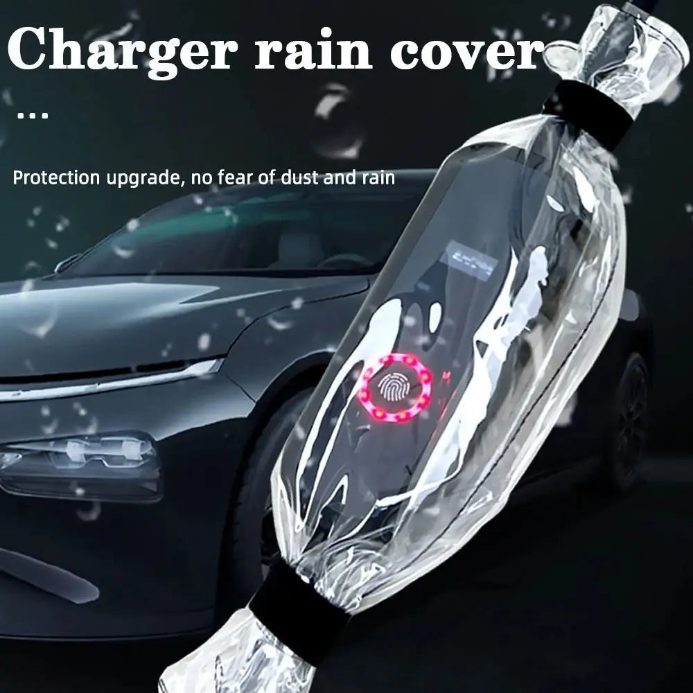Waterproof Charger Rain Cover Dustproof Electric Car Control Box Waterproof Bag Motor Vehicle Accessaries Plug Protector Outdoor