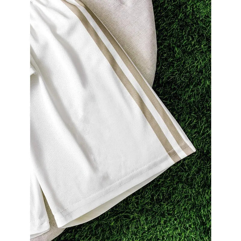 2026 New Morocco Family Matching Soccer Jersey Set White Green Red Breathable Moisture Wicking Sports Uniform Kit Training Top