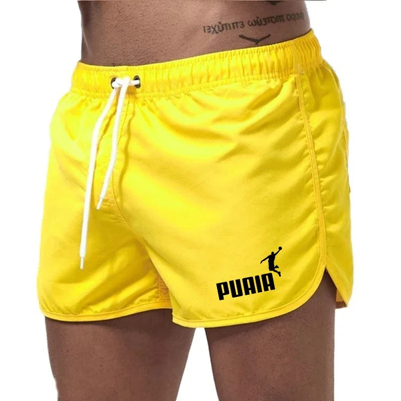 Mens Beach Shorts Print Casual Quick Drying Man Swimwear Summer Hot Sales Sweatpants Surf Outdoor Swimming Fitness Sports Shorts